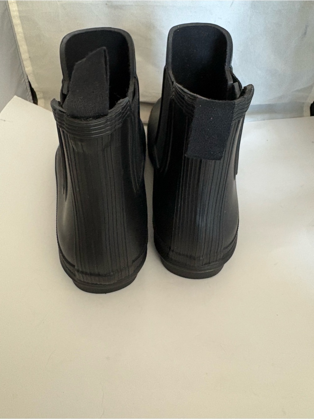 Hunter Chelsea style waterproof ankle rain boot 9 - Picture 6 of 8